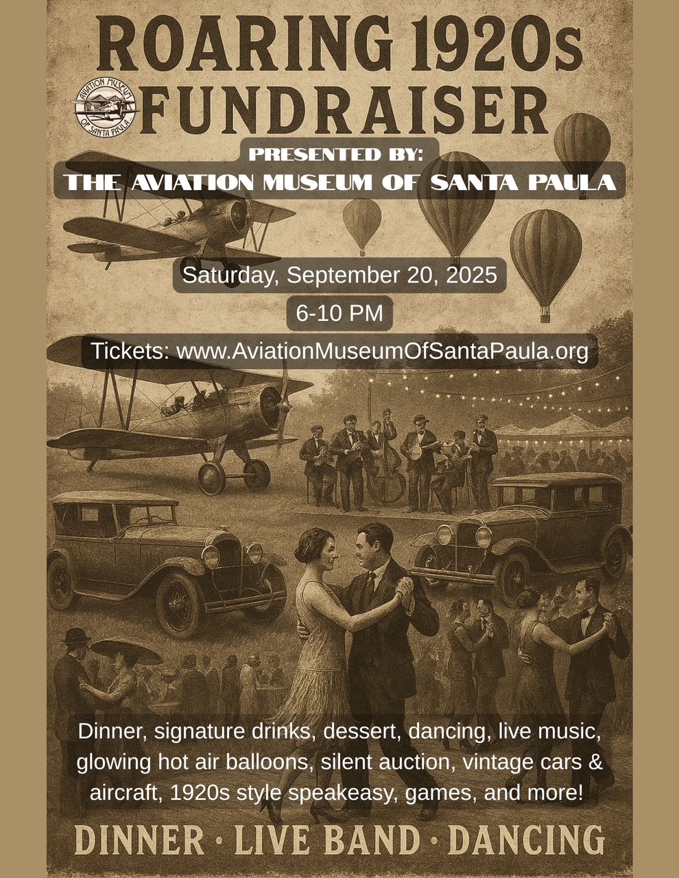 Roaring 20s fundraiser